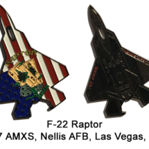 F-22, 757 AMXS Coin