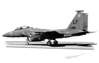 F-15E Taxiing - Cody
